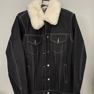 WeWoreWhat Indigo Oversized Jacket